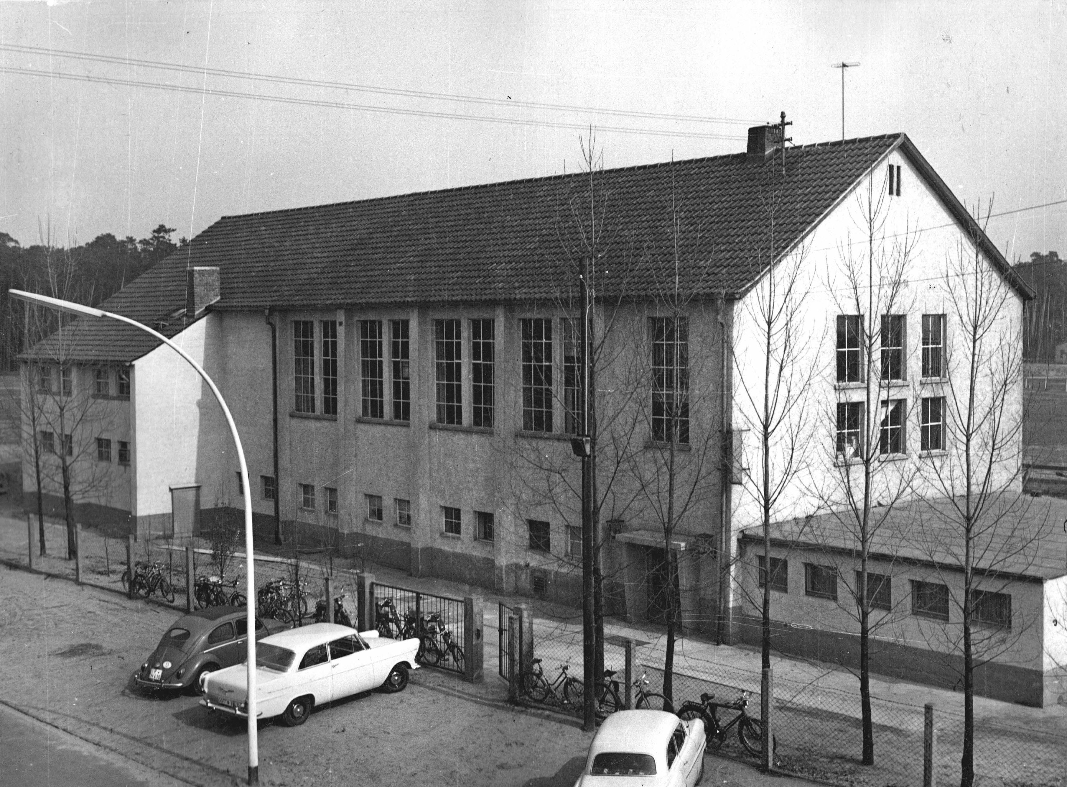 Die Vereinshalle 1963